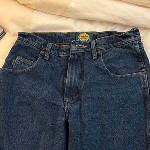 Cabela's Men's Dark Blue Fleece Lined Jeans